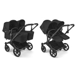 Bugaboo Gemellare Donkey 6 Heritage Black