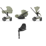 Cybex Priam Style 4 in 1 Sage Green Chrome con Isofix