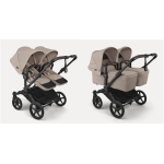Bugaboo Gemellare Donkey 6 Desert Taupe