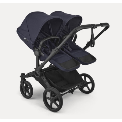 Bugaboo Trio Gemellare Donkey 6 Deep Indigo con Cloud T i-Size