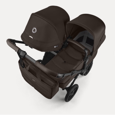 Passeggino fratellare Bugaboo Donkey 6 Cocoa Brown