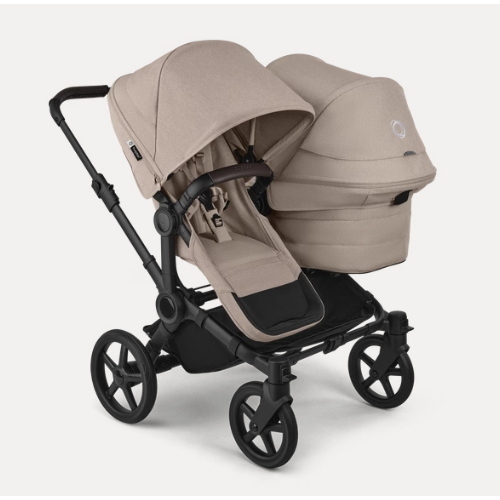 Passeggino fratellare Bugaboo Donkey 6 Desert Taupe