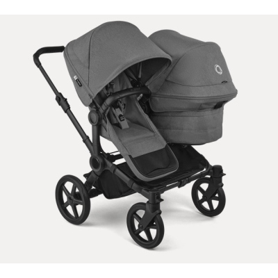 Passeggino fratellare Bugaboo Donkey 6 Moon Grey