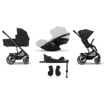 Cybex Balios 4 in 1 Moon Black con Cloud G i-Size e Isofix