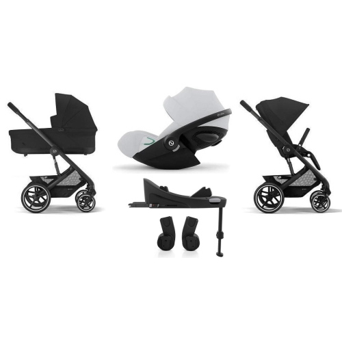 Cybex Balios 4 in 1 Moon Black con Cloud G i-Size e Isofix