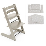 Stokke Sedia Tripp Trapp Cashmere Grey con cuscino