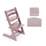Stokke Sedia Tripp Trapp Heather Mauve con cuscino