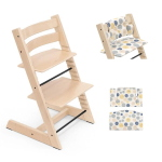 Stokke Sedia Tripp Trapp Natural con cuscino