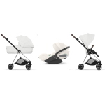 Cybex Trio Mios Style Chrome-Off White con Cloud T Plus