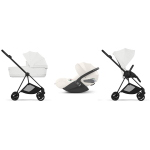 Cybex Trio Mios Style Matt Black-Off White con Cloud T Plus