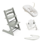 Stokke Seggiolone per neonati Tripp Trapp 4 in 1 Glacier Green-White