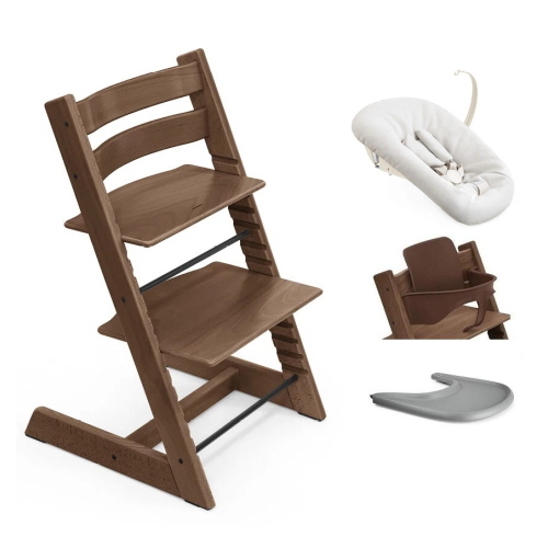 Stokke Seggiolone per neonati Tripp Trapp 4 in 1 Warm Brown