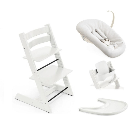 Stokke Seggiolone per neonati Tripp Trapp 4 in 1 White