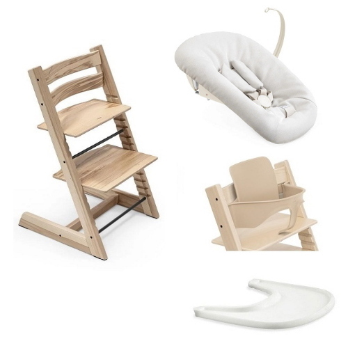 Stokke Seggiolone per neonati Tripp Trapp 4 in 1 Wild Wood