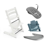 Stokke Seggiolone per neonati Tripp Trapp 4 in 1 White