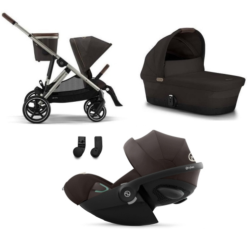 Cybex Trio Gazelle S Chocolate Brown con Cloud G3 Plus I-Size