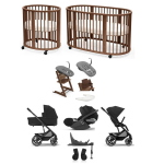 Mega Kit Nascita neonato Balios 4in1 con Sleepi V3 e Tripp Trapp