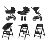 Cybex Set Nascita Neonato Trio Balios S Lux con Click & Fold 4 in 1