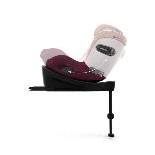 Cybex Seggiolino auto Sirona Si Style Quartz Pink con base integrata