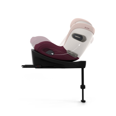 Cybex Seggiolino auto Sirona Si Style Quartz Pink con base integrata