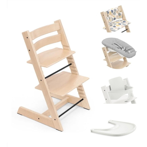 Stokke Seggiolone per neonati Tripp Trapp 5 in 1 Natural-white