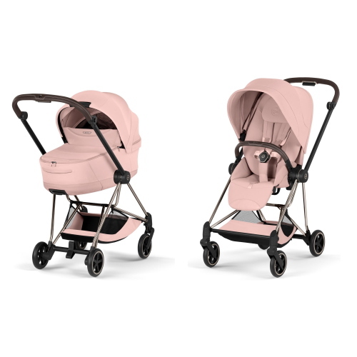 Cybex Duo Mios Style Champagne Gold-Peach Pink