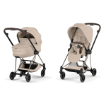 Cybex Duo Mios Style Champagne Gold-Cozy Beige