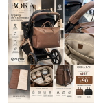 Bora Bag Coffee- Borsa Cambio Premimum 3 in 1 con Fasciatoio