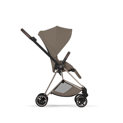Cybex Trio Mios Style Champagne Gold-Coconut Brown con Cloud T Plus