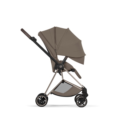 Cybex Trio Mios Style Champagne Gold-Coconut Brown con Cloud T Plus