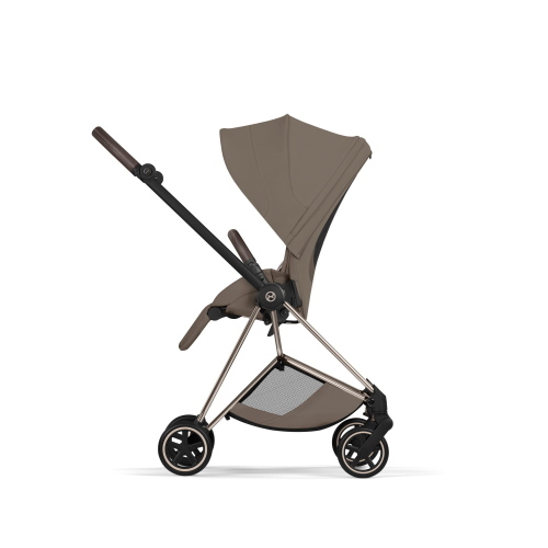 Cybex Trio Mios Style Champagne Gold-Coconut Brown con Cloud T Plus
