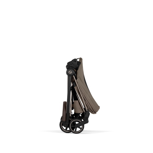 Cybex Trio Mios Style Champagne Gold-Coconut Brown con Cloud T Plus