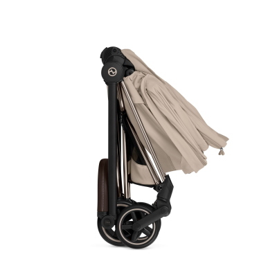Cybex Duo Mios Style Champagne Gold-Cozy Beige