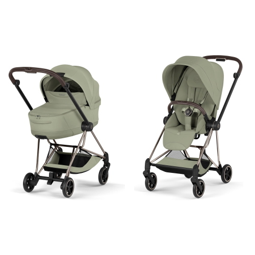 Cybex Duo Mios Style Champagne Gold-Sage Green
