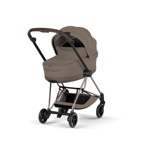 Cybex Trio Mios Style Champagne Gold-Coconut Brown con Cloud T Plus