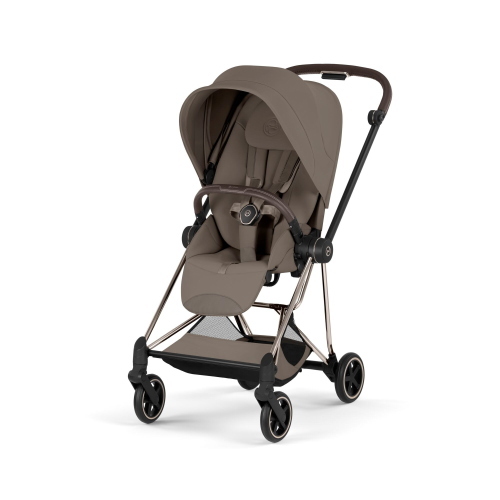 Cybex Trio Mios Style Champagne Gold-Coconut Brown con Cloud T Plus