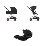 Trio Cybex Mios Rosegold Sepia Black con Cloud S Style Sepia Black