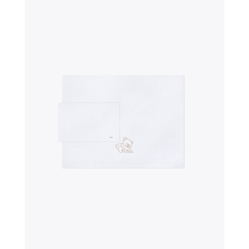 Nanan Set Lenzuola Lettino 3 Pezzi Sweet Dots Bianco