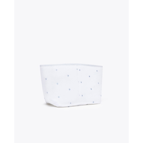 Nanan Cesto Porta Oggetti Sweet Dots Azzurro