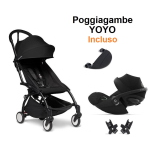 Baby Travel System YoYo 3 Black con Cloud G3 I-Size