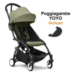 Passeggino Stokke Yoyo 3 Olive con Poggiagambe