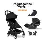 Baby Travel System YoYo 3 Black con Cloud T I-Size