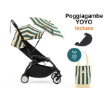 Stokke Passeggino Yoyo 3 Kit Riviera Monaco con Poggiagambe
