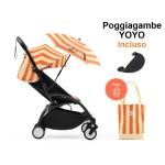 Stokke Passeggino Yoyo 3 Kit Riviera Capri con poggiagambe