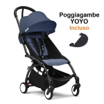 Stokke Passeggino Yoyo 3 Air France Blue con poggiagambe