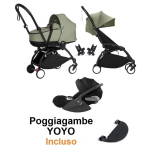 Stokke Trio Yoyo 3 Olive con Cybex Cloud T I-Size
