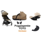 Stokke Trio Yoyo 3 Toffee con Cybex Cloud G3 Plus I-Size