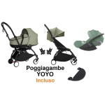 Stokke Trio Yoyo 3 Olive con Cybex Cloud T Plus I-Size