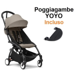 Stokke Passeggino Yoyo 3 Taupe con Poggiagambe