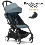Stokke Passeggino Yoyo 3 Aqua con Poggiagambe